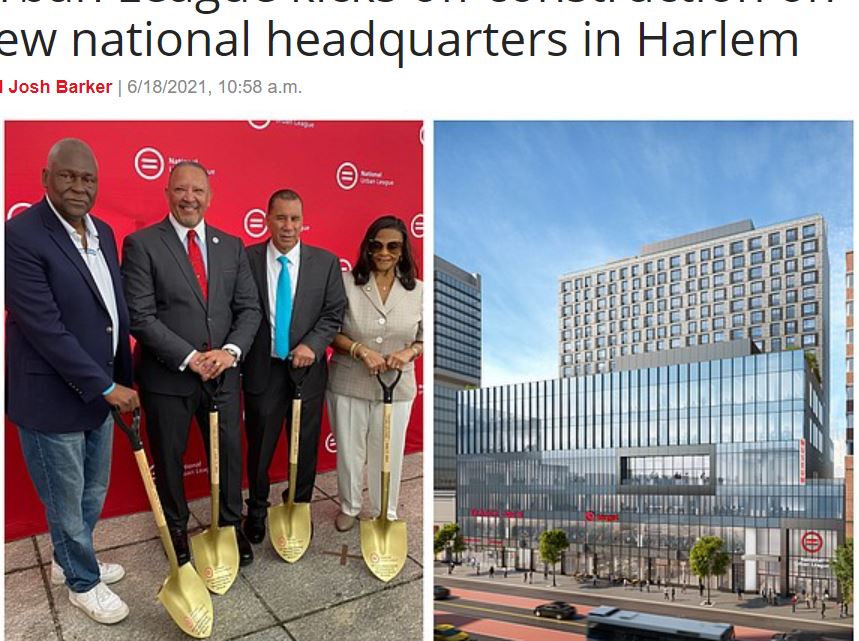 Urban League kicks off construction on new national headquarters in Harlem